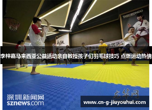 李梓嘉马来西亚公益活动亲自教授孩子们羽毛球技巧 点燃运动热情 李梓嘉马来西亚公益活动亲自教授孩子们羽毛球技巧 点燃运动热情